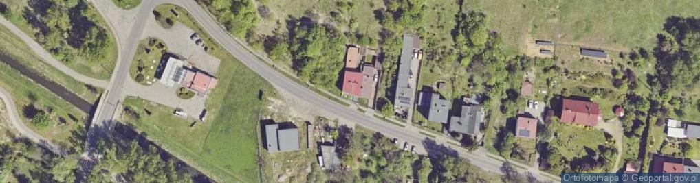 Zdjęcie satelitarne Akacjowa ul.