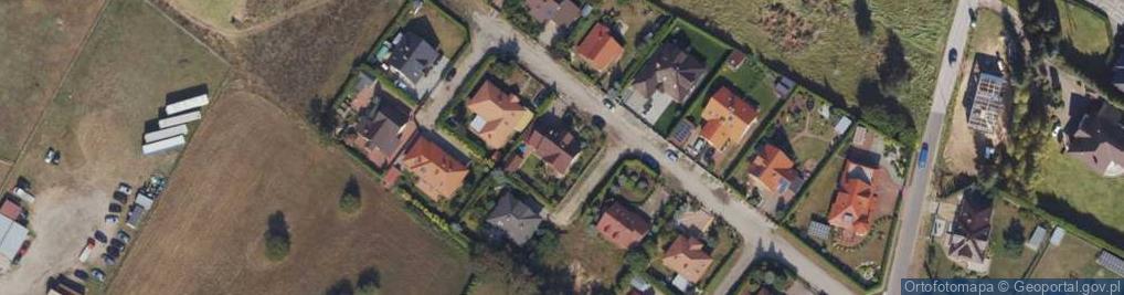 Zdjęcie satelitarne Akacjowa ul.