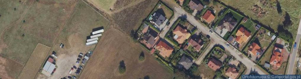 Zdjęcie satelitarne Akacjowa ul.