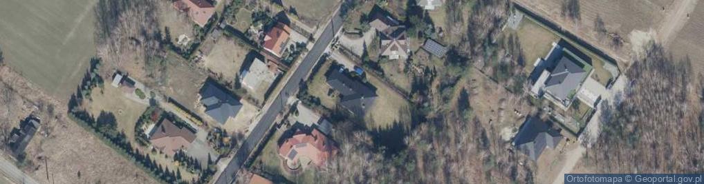 Zdjęcie satelitarne Akacjowa ul.