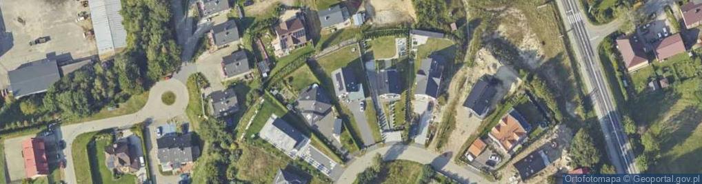 Zdjęcie satelitarne Akacjowa ul.