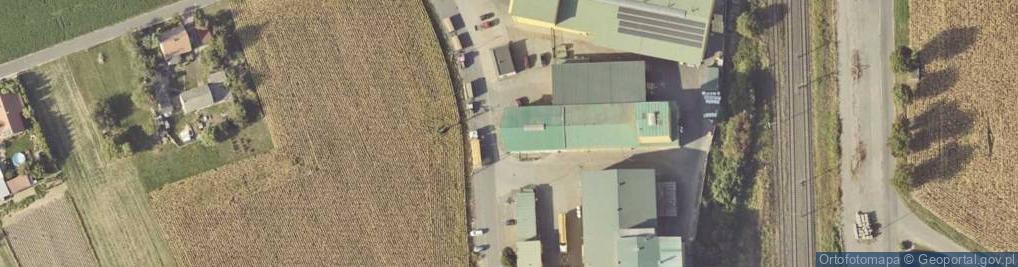 Zdjęcie satelitarne Akacjowa ul.