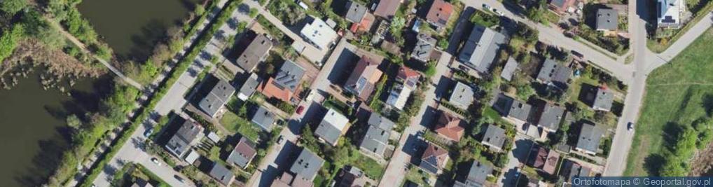 Zdjęcie satelitarne Akacjowa ul.