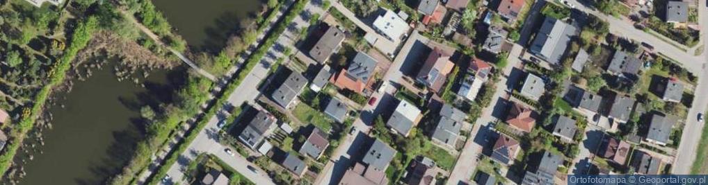 Zdjęcie satelitarne Akacjowa ul.