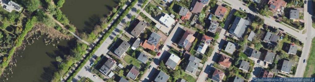 Zdjęcie satelitarne Akacjowa ul.