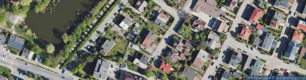 Zdjęcie satelitarne Akacjowa ul.
