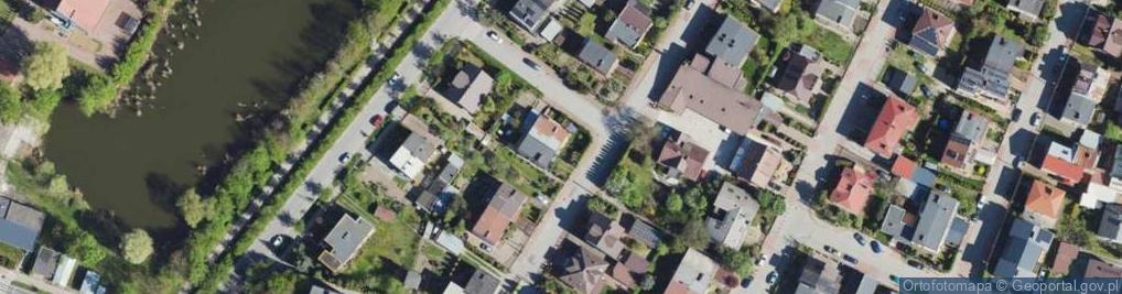 Zdjęcie satelitarne Akacjowa ul.