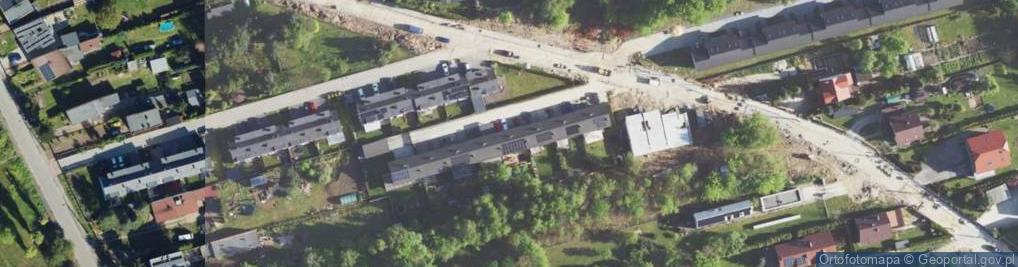 Zdjęcie satelitarne Akacjowa ul.