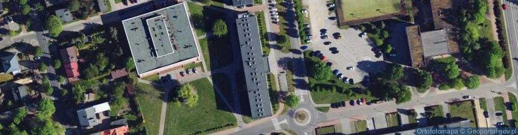Zdjęcie satelitarne Akademicka ul.