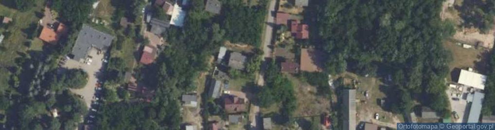 Zdjęcie satelitarne Akacjowa ul.