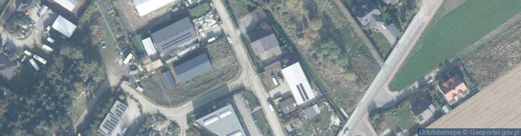 Zdjęcie satelitarne Akacjowa ul.