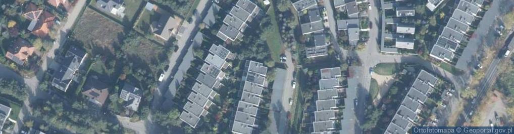 Zdjęcie satelitarne Akacjowa ul.