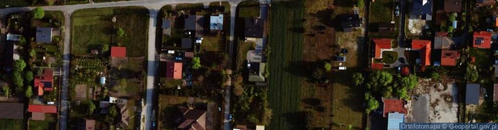 Zdjęcie satelitarne Akacjowa ul.