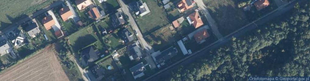Zdjęcie satelitarne Aksamitkowa ul.