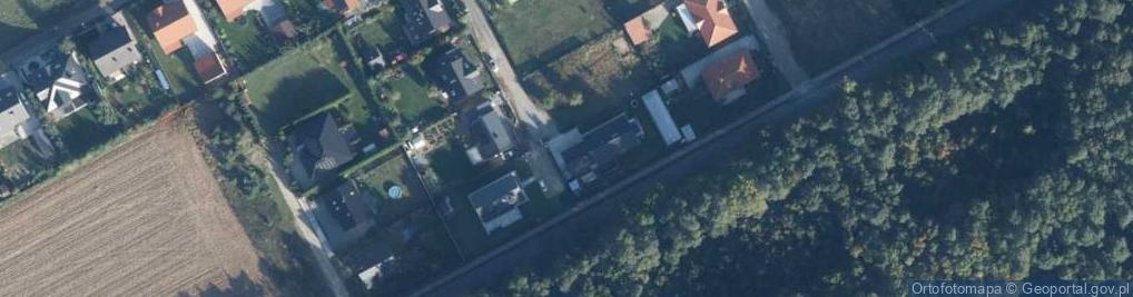Zdjęcie satelitarne Aksamitkowa ul.