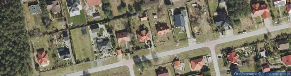 Zdjęcie satelitarne Akacjowa ul.