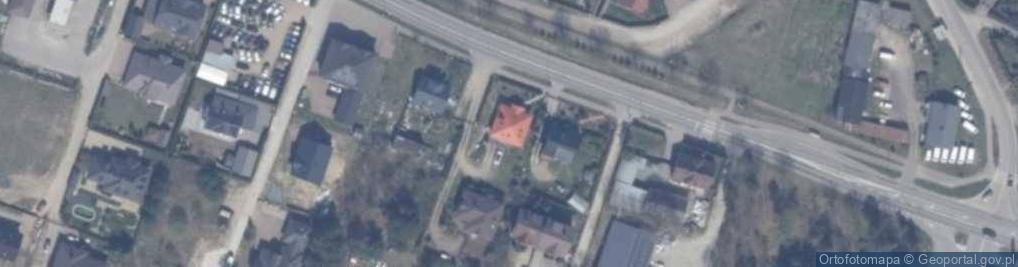 Zdjęcie satelitarne Akacjowa ul.