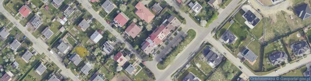 Zdjęcie satelitarne Akacjowa ul.