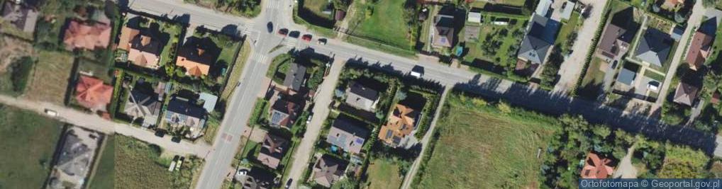 Zdjęcie satelitarne Akacjowa ul.