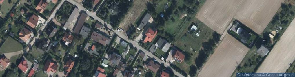 Zdjęcie satelitarne Akacjowa ul.