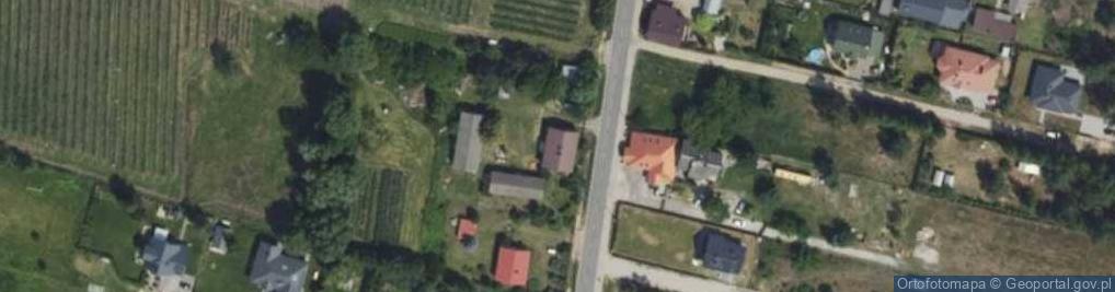 Zdjęcie satelitarne Akacjowa ul.