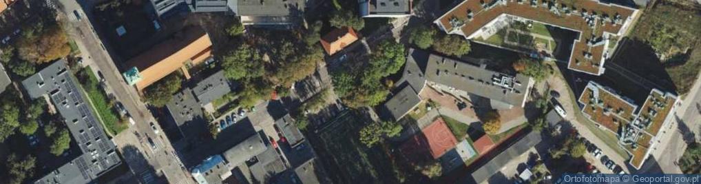 Zdjęcie satelitarne Aksamitna ul.
