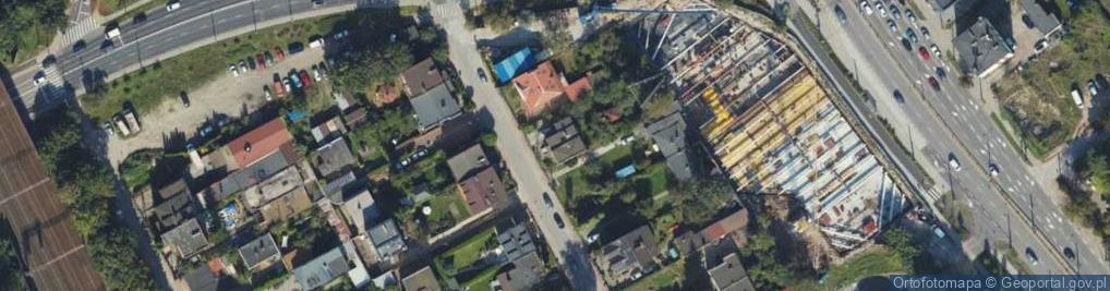 Zdjęcie satelitarne Akacjowa ul.