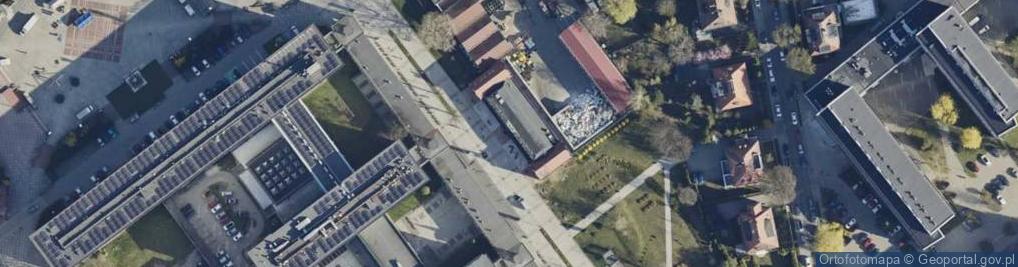Zdjęcie satelitarne Akademicka ul.