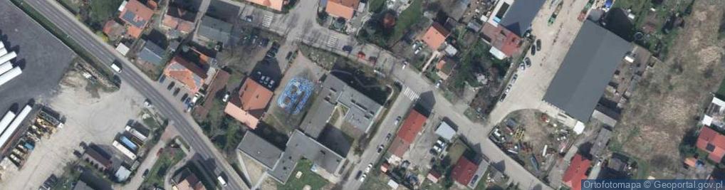 Zdjęcie satelitarne Akacjowa ul.