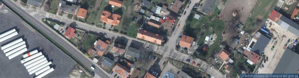 Zdjęcie satelitarne Akacjowa ul.