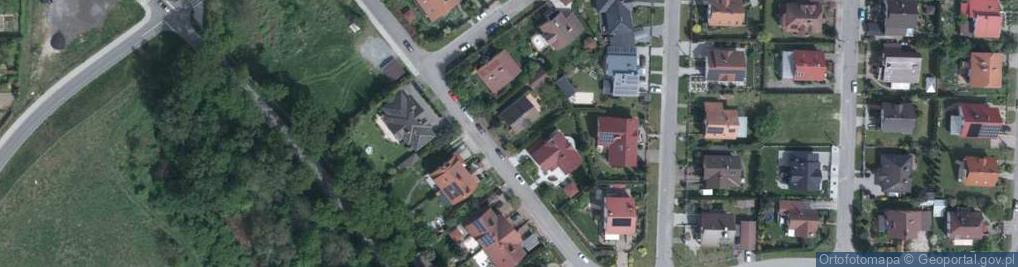 Zdjęcie satelitarne Akacjowa ul.