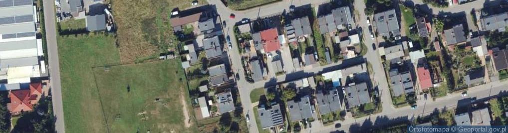 Zdjęcie satelitarne Akacjowa ul.