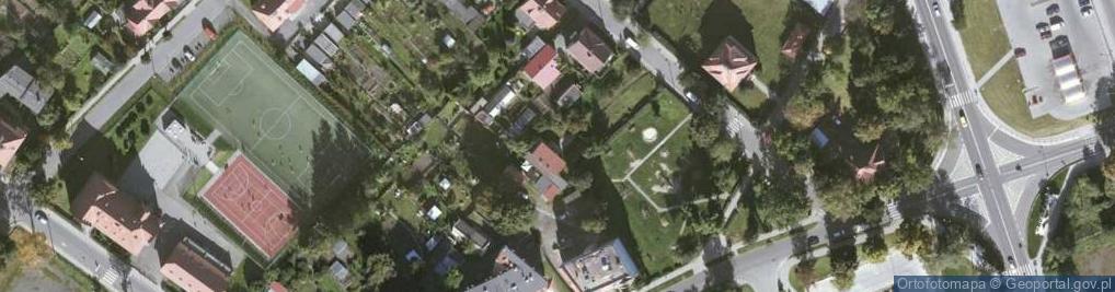 Zdjęcie satelitarne Akacjowa ul.
