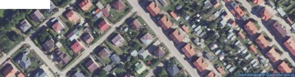 Zdjęcie satelitarne Akacyjna ul.