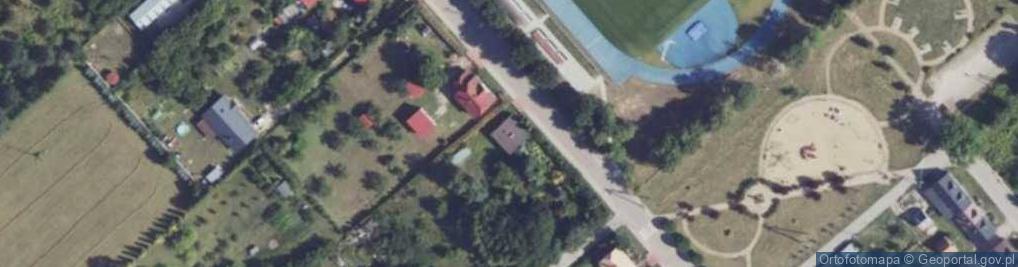 Zdjęcie satelitarne Akacyjna ul.