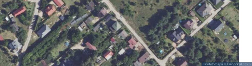 Zdjęcie satelitarne Akacyjna ul.