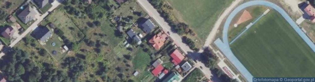 Zdjęcie satelitarne Akacyjna ul.