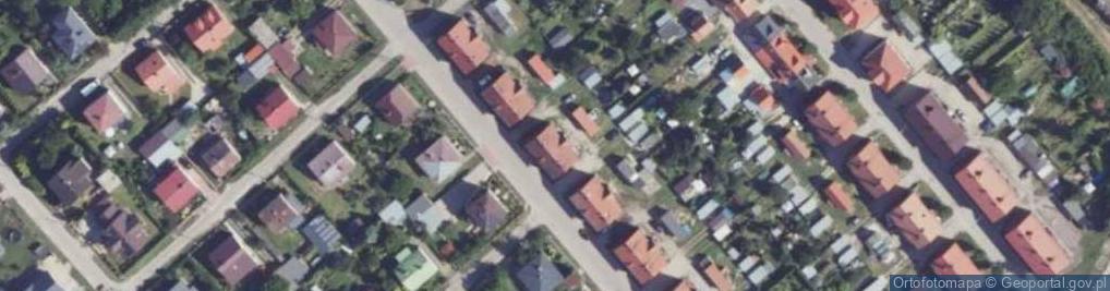 Zdjęcie satelitarne Akacyjna ul.