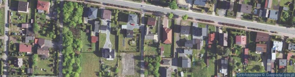 Zdjęcie satelitarne Akacjowa ul.