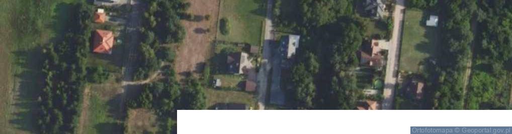 Zdjęcie satelitarne Aksamitna ul.
