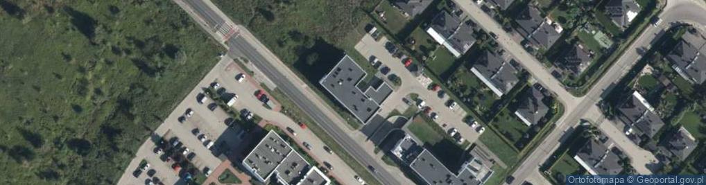 Zdjęcie satelitarne Akademijna ul.