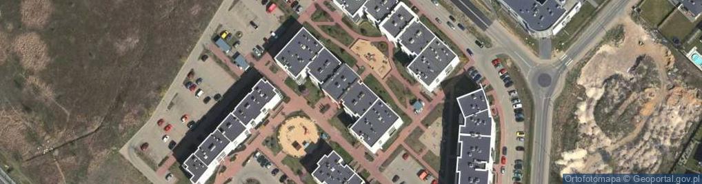 Zdjęcie satelitarne Akademijna ul.