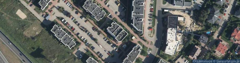 Zdjęcie satelitarne Akademijna ul.