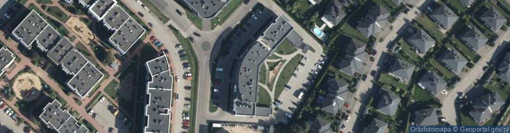 Zdjęcie satelitarne Akademijna ul.