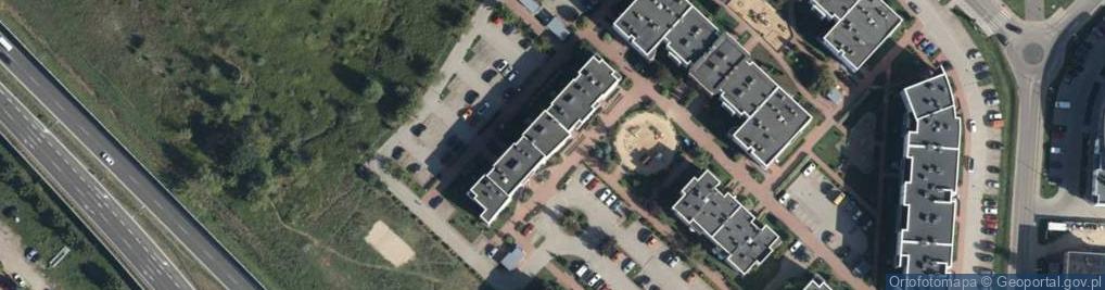 Zdjęcie satelitarne Akademijna ul.