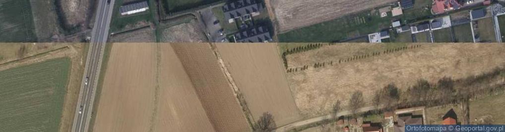 Zdjęcie satelitarne Akacjowa ul.