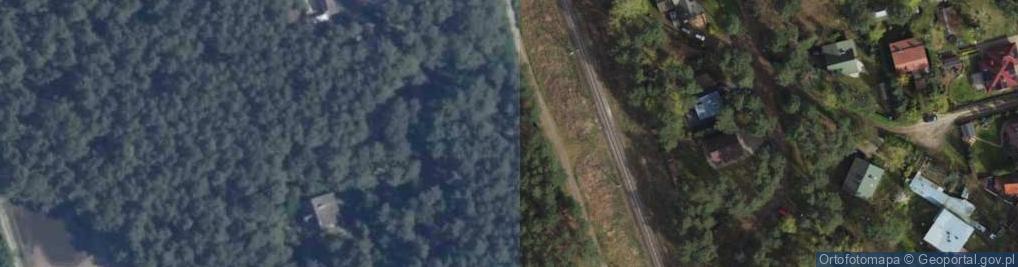 Zdjęcie satelitarne Akacjowa ul.