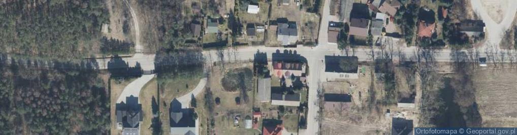 Zdjęcie satelitarne Aksamitna ul.