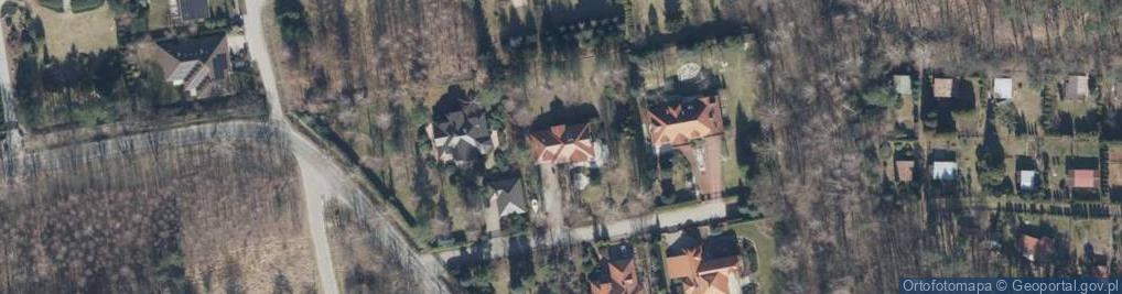 Zdjęcie satelitarne Aksamitna ul.