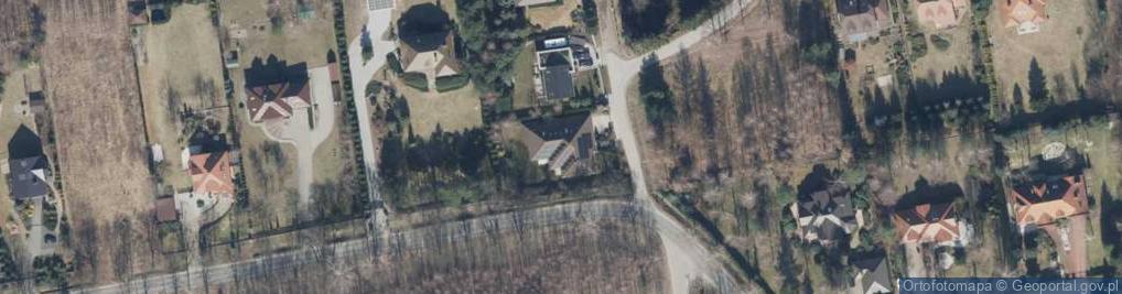 Zdjęcie satelitarne Aksamitna ul.